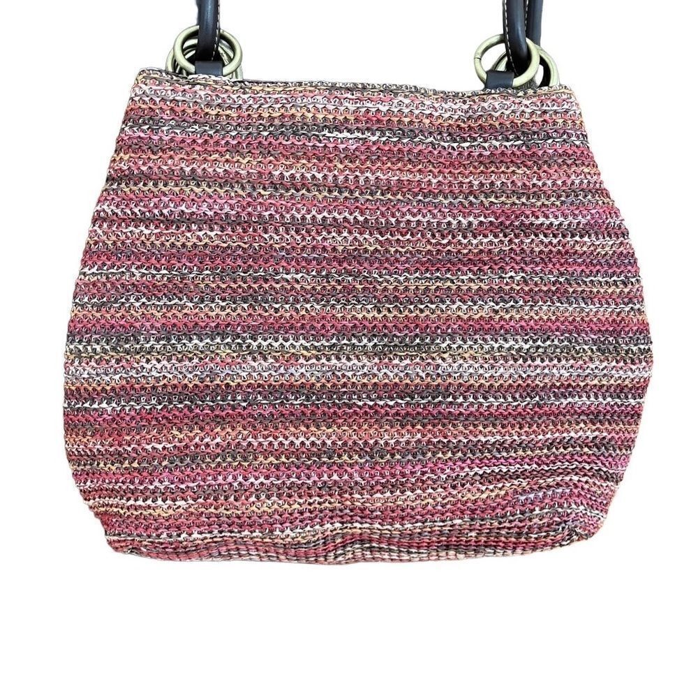 STRADA woven shoulder bag with small change purse - Picture 3 of 6